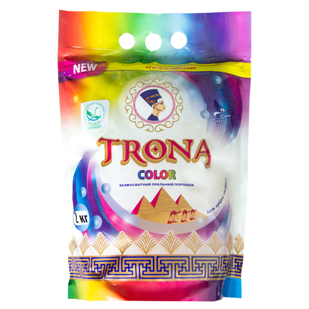 ЕКО Порошок для прання TRONA Color 2,0 кг